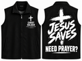 Christ Soldier Street Evangelism Vest – Jesus Saves